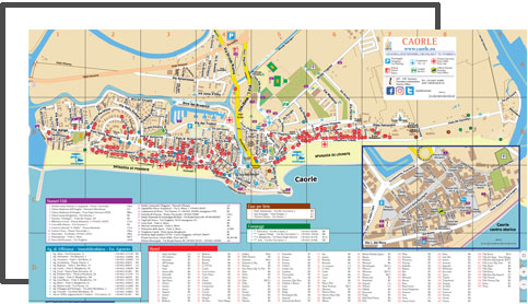 Caorle Mappa 